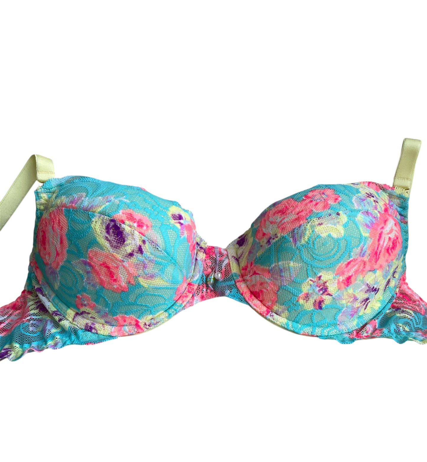 Blossom Kiss Lace Bra – Bralette or Push-Up | Handmade in Europe